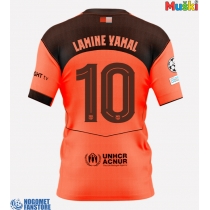 Barcelona Lamine Yamal #10 Rezervni Dres 2025-26 Kratak Rukav